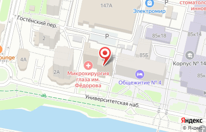Гостиница Успех на Гостенской улице на карте