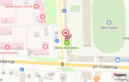 Салон связи Связной на улице Мира на карте