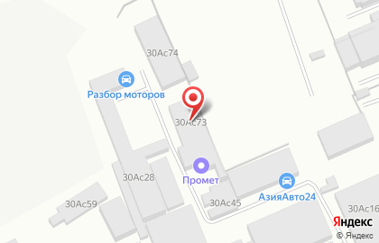 Производственно-торговая компания ПРОМЕТ-Красноярск в Ленинском районе на карте