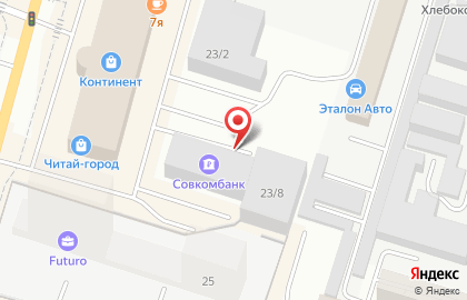 ОАО Банкомат, АКБ Абсолют Банк на Червишевском тракте на карте