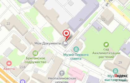 Многофункциональный центр в г. Иванове МКУ на карте