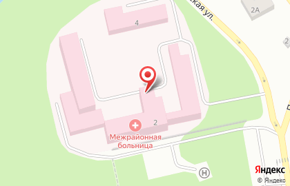 Городская Больница на Октябрьской улице на карте