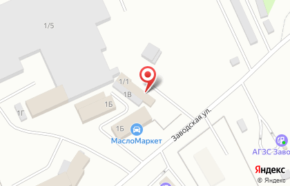 Автокомплекс РусШина на Заводской улице на карте