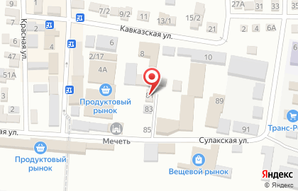 Линда в Кизилюрте на карте