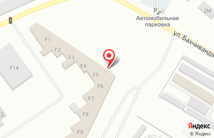 ООО АрмПромФитинг на улице Бахчиванджи на карте