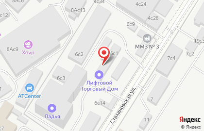 ООО МСК Терминал на Стахановской улице на карте