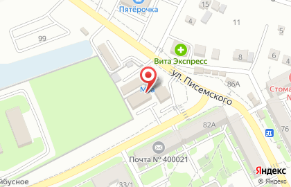 Фитнес-клуб Легион в Кировском районе на карте