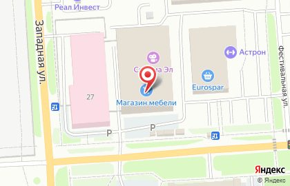 Торговый центр Отдел мебели на карте
