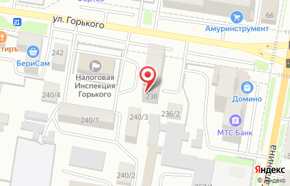 Пиццерия На графской на улице Горького на карте