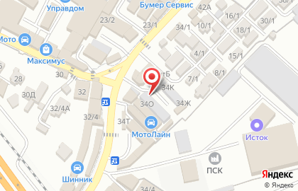 Столовая Феррара на карте