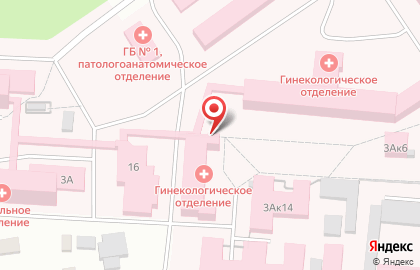 Городская больница в Екатеринбурге на карте