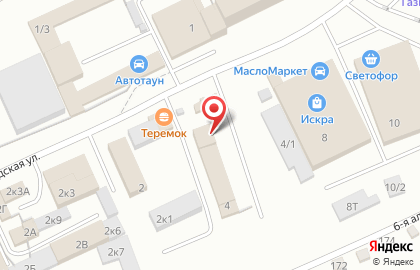 Производственно-коммерческая фирма Авангард на Заводской улице на карте