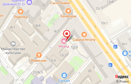 Забота в Тверском районе на карте