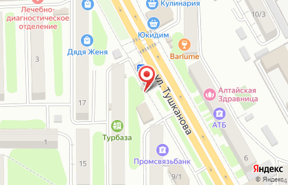 Овощной павильон в Петропавловске-Камчатском на карте