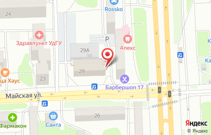 IT-компания Интегра на Майской улице на карте