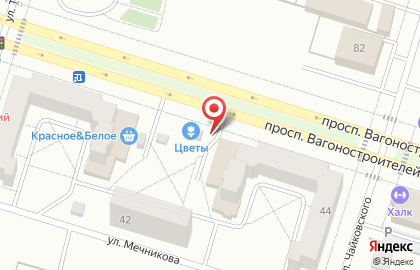 Магазин Пятёрочка в Екатеринбурге на карте