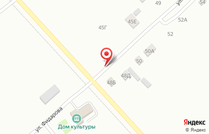 Отделение почтовой связи Почта России на Фидарова на карте
