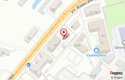Транспортная компания Транс-Эксим на улице А.Суворова на карте
