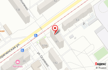 Пиццерия shop магазин итальянской пиццы на Чернореченской улице, 61 на карте