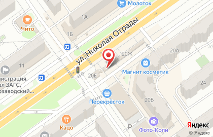 Микрокредитная компания Деньги сразу в Тракторозаводском районе на карте
