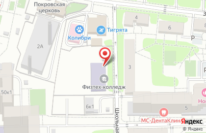 Автошкола в Москве на карте