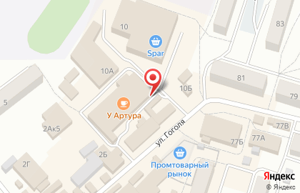 Магазин мясной продукции Балтптицепром на улице Гоголя, 2а к 7 в Балтийске на карте