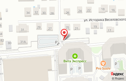 Автостоянка в Воронеже на карте
