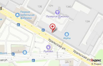 Интерьерный салон Piterra в Василеостровском районе на карте