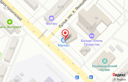 Центр торговли и услуг Ёжик на карте