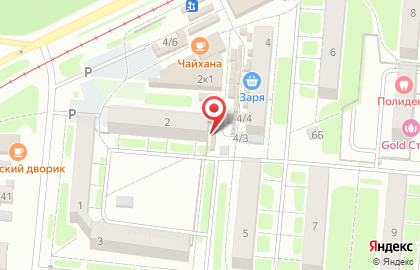 Магазин Молочный двор на карте