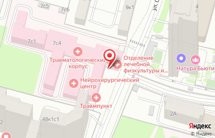 Городская клиническая больница №67 им. Л.А. Ворохобова на улице Саляма Адиля, 7 на карте