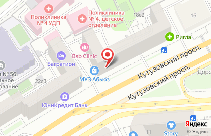 Магазин iCover на Кутузовском проспекте на карте