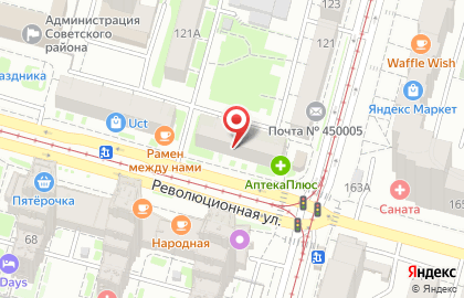 Торгово-производственная компания Мастер окон на Революционной улице на карте