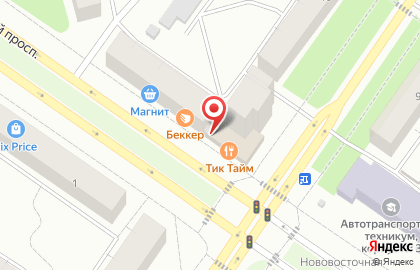 Магазин Красное & Белое в Петрозаводске на карте