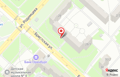 Парикмахерская Дива в Дзержинском районе на карте
