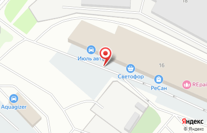 Июль Авто на Совхозной улице на карте