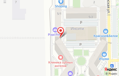 Фреш-маркет на Командорской улице на карте