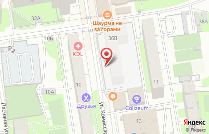 Магазин овощей и фруктов в Дзержинском районе на карте
