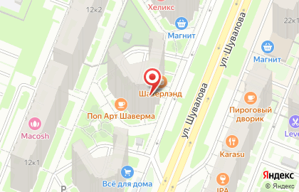 Магазин строительных товаров и товаров для дома Свой Дом в Санкт-Петербурге на карте