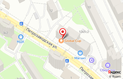 Аптека Панацея на Петрозаводской улице на карте