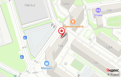 Образовательный центр Интеллект+ на Широтной улице на карте