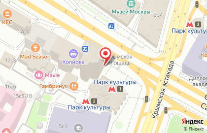 Кафе-пекарня Хлеб Насущный на Зубовском бульваре на карте