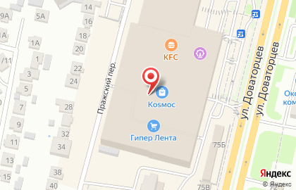 Магазин электроники XStore на улице Доваторцев на карте