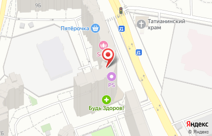 Универсам Авоська на Сколковской улице на карте