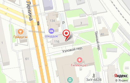 Банкомат на проспекте Ленина на карте