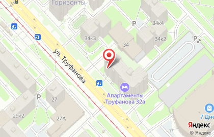 Магазин у дома Бристоль в Дзержинском районе на карте