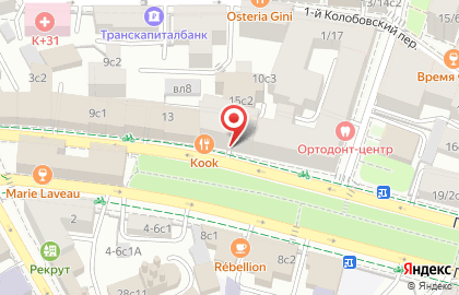 Агентство недвижимости Мгсн в Петровском переулке на карте