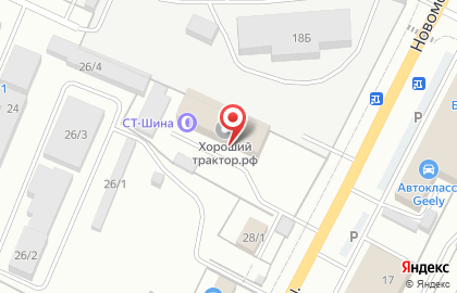 Центр по продаже тракторов и мини-спецтехники Progress-avto на Новомосковском шоссе на карте