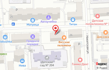 Магазин Швейный простор на карте