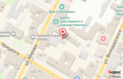 EKG на улице Кирова на карте